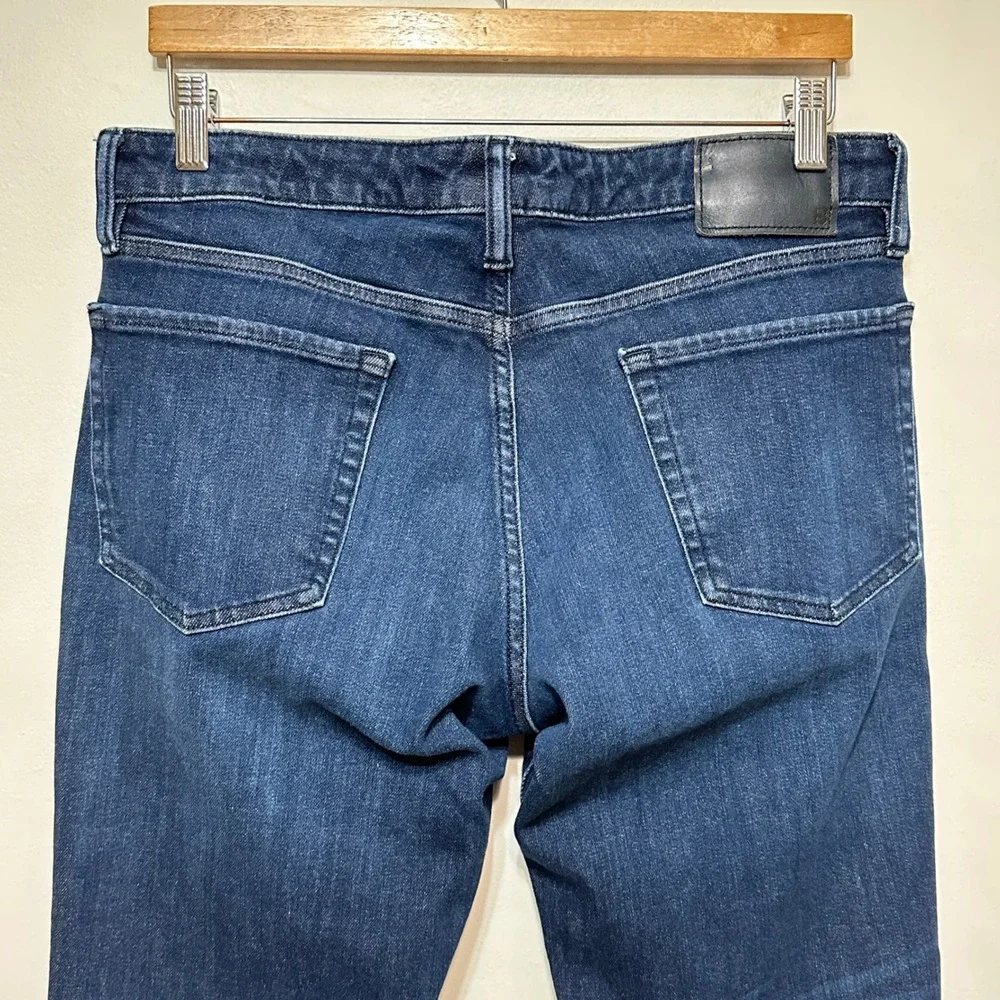 Bonobos Mens Premium Stretch Tapered Jeans 32x30 Blue‎ Denim Casual Weekend